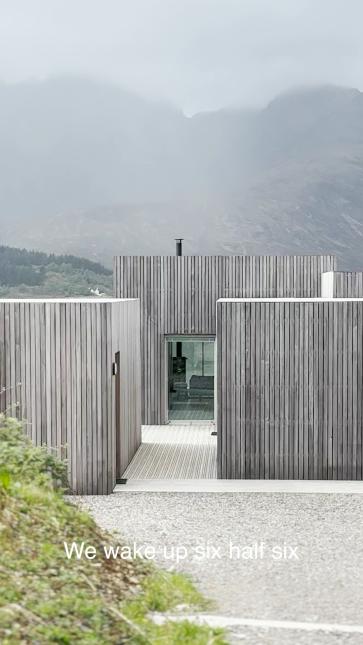 Who needs a TV when you have a view like this?
#roomwithaview #isleofskye #scottisharchitecture #modernarchitecture #modernhouse