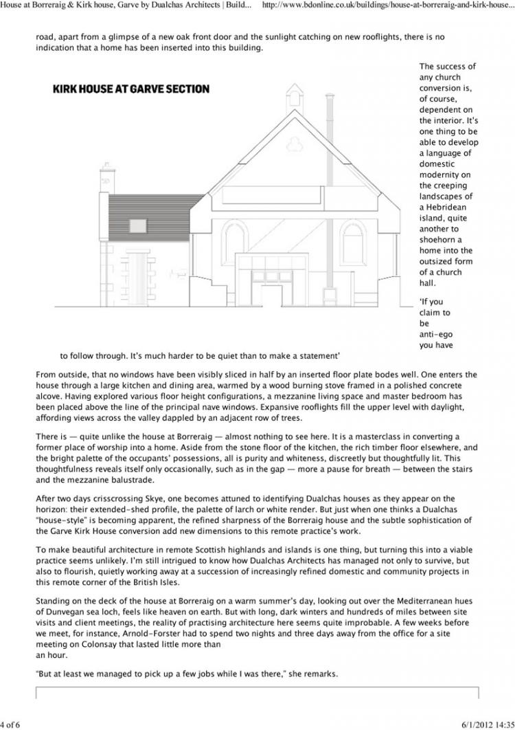 Building Design Article 30th of May 2012 - plan 